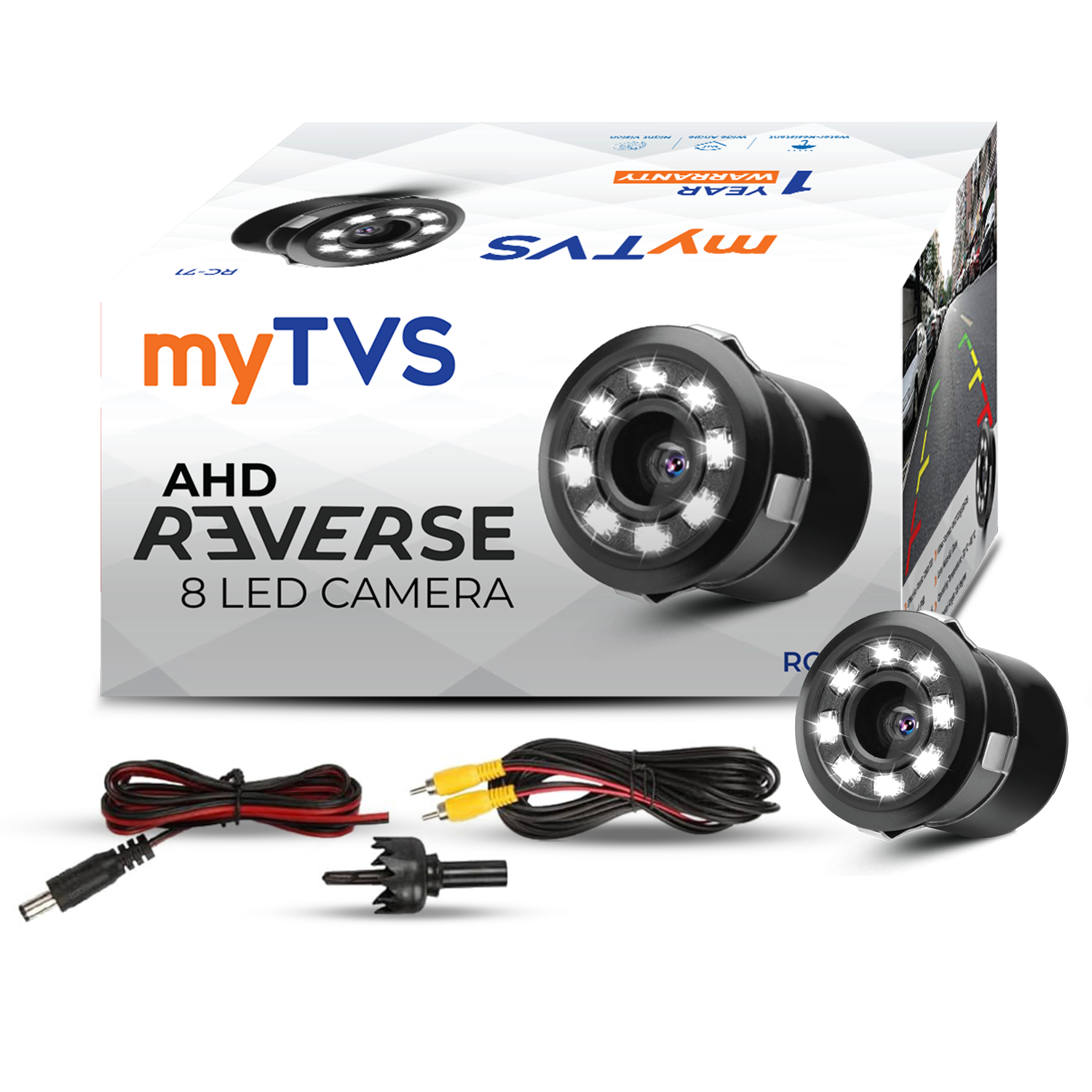 MyTVS RC-71 AHD Reverse 8 LED Camera