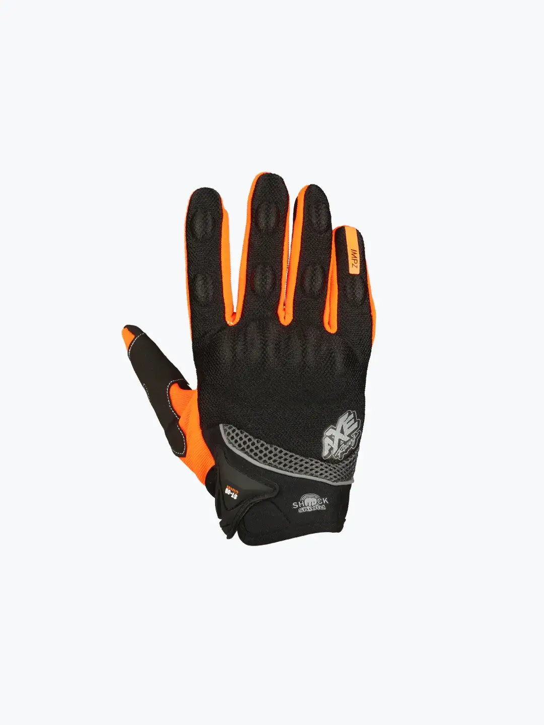 AXE Racing Gloves St09 (Black Orange)