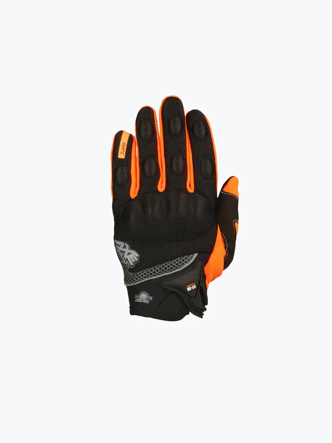 AXE Racing Gloves St09 (Black Orange)