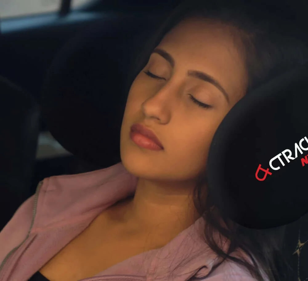 Buy Ctrack Nxt memory foam cockpit headrest with neck cushion for comfort in Bangalore