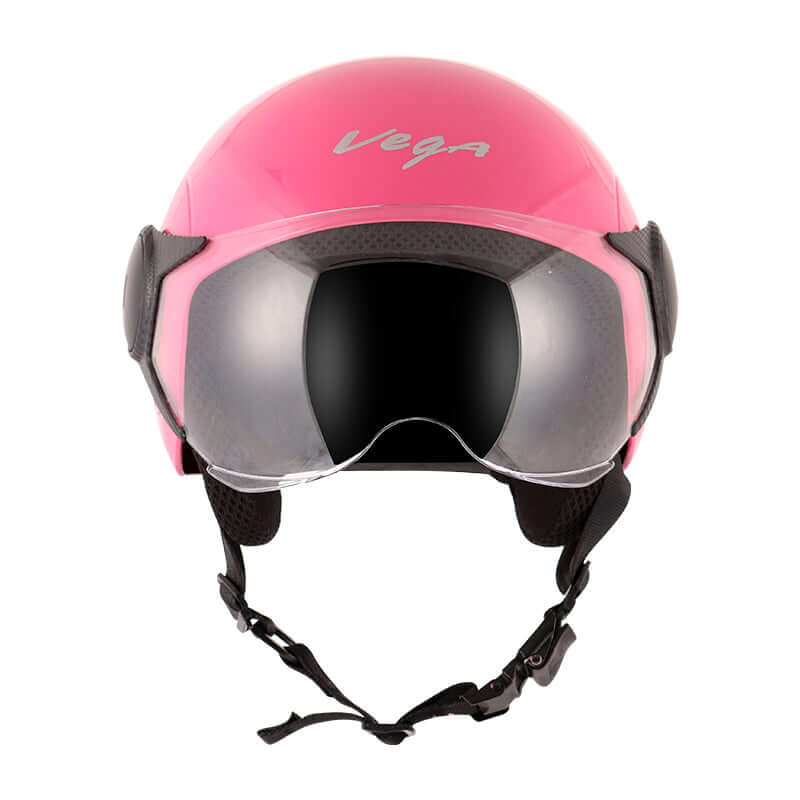 Vega Atom Open Face Helmet (Pink)