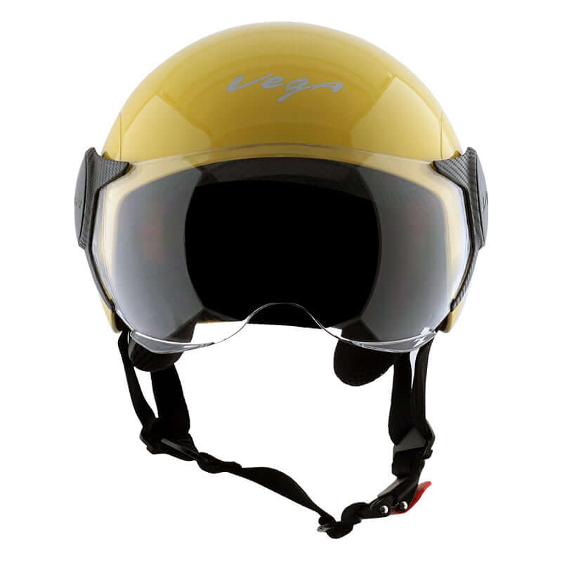 Vega Atom Open Face Helmet (Yellow)