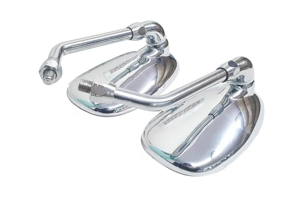 Autobird Stainless Steel Rear View Mirror For Suzuki Access (Set of 2) (Chrome) in Banglore