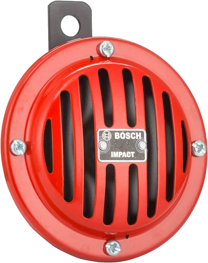 Buy Bosch 12V impact horn set 360/420 Hz for vehicles in Bangalore