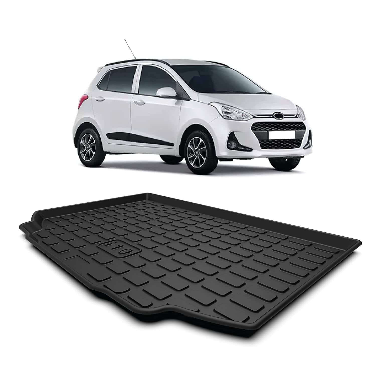 Car TrunkBoot Mat For Hyundai i10 Grand