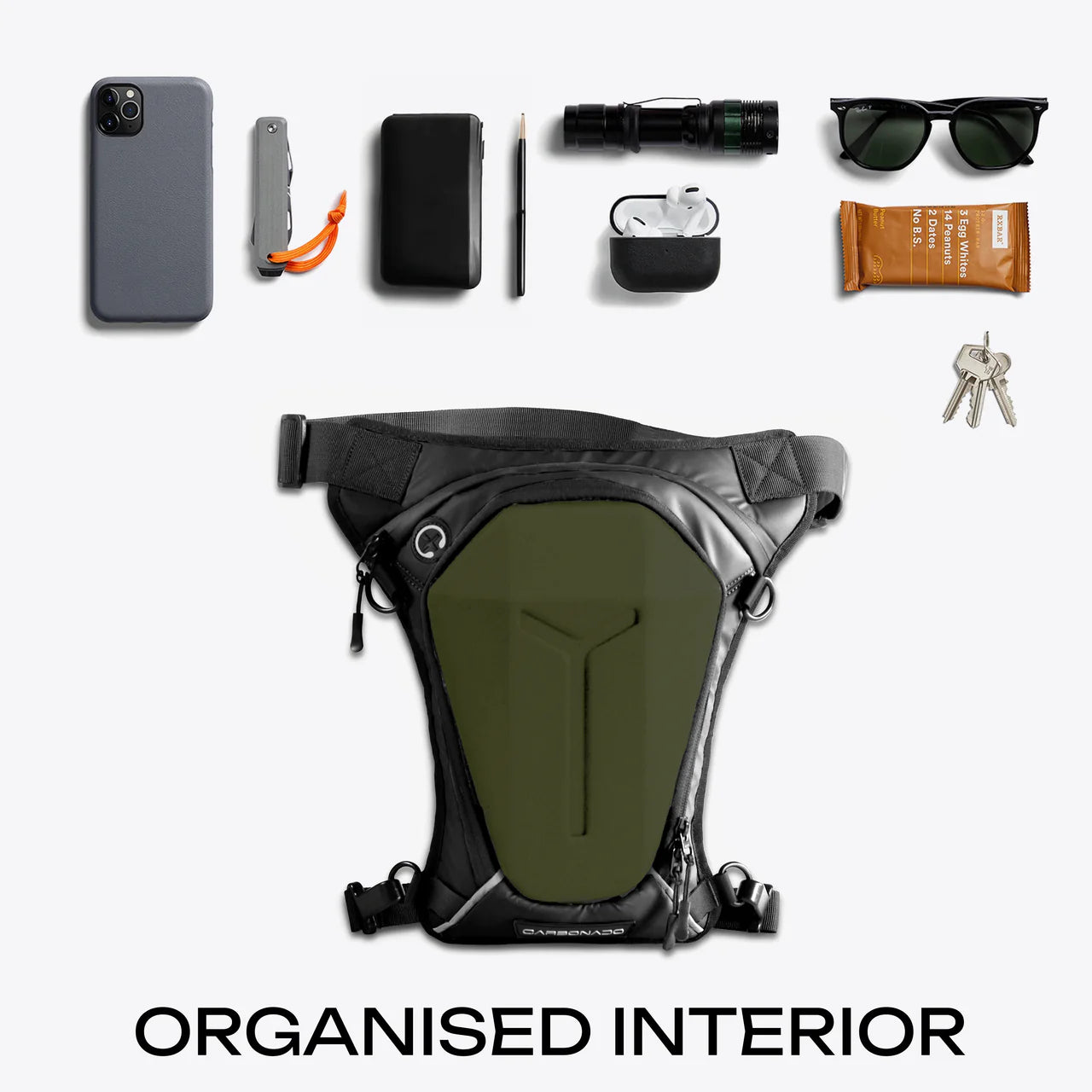 Buy Carbonado Turtle Bag (Green) in Bangalore