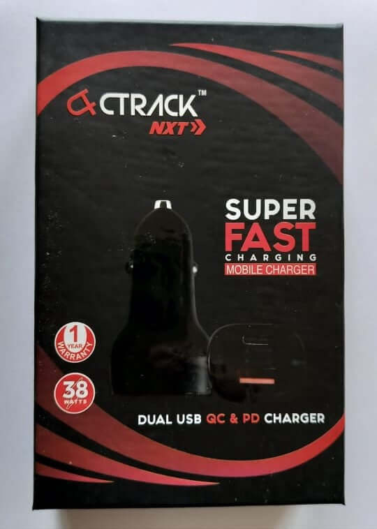 Ctrack Nxt Super Fast Car Mobile Charger (38 Watts)