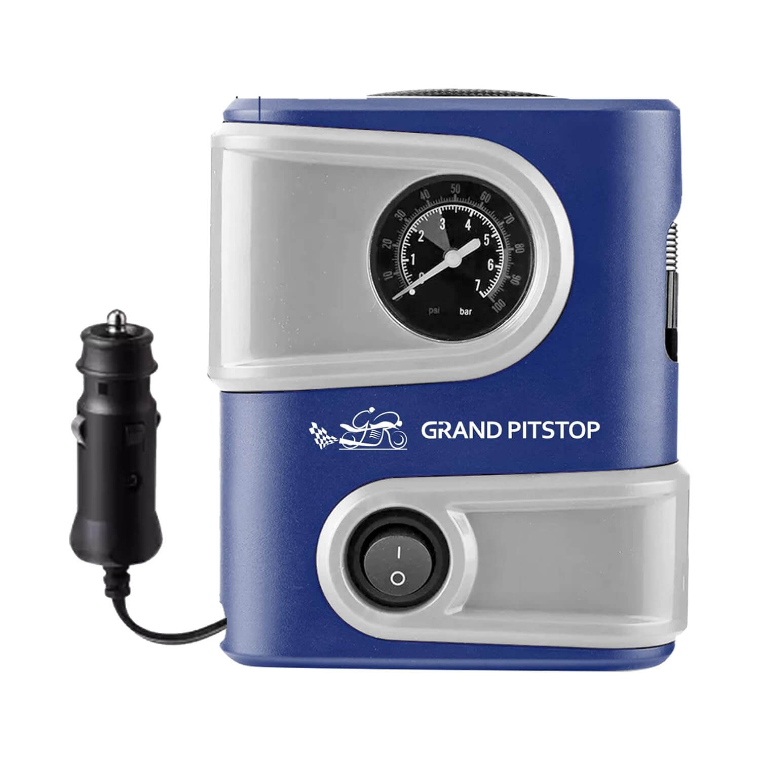 GrandPitstop electric tyre inflator for car and bike in Bangalore