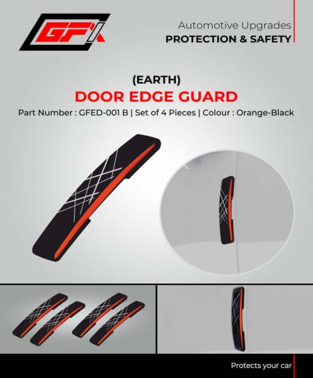 GFX Car Door Edge Guard Scratch Protector (Earth)