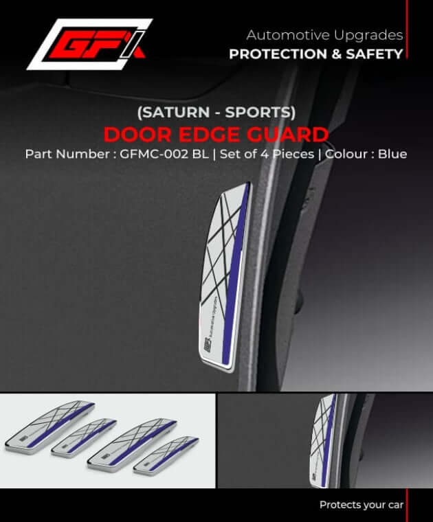 GFX Car Door Edge Guard Scratch Protector (Saturn Sports)(4Pcs)