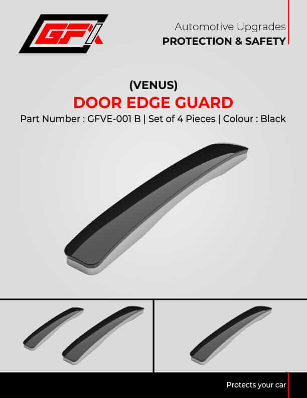 GFX Car Door Edge Guard Scratch Protector (Venus-Black)(4Pcs) in Bangalore