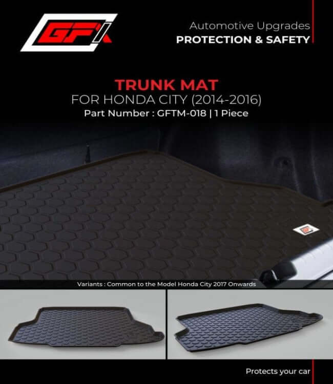 GFX Car Trunk BootDicky Mat For Honda City