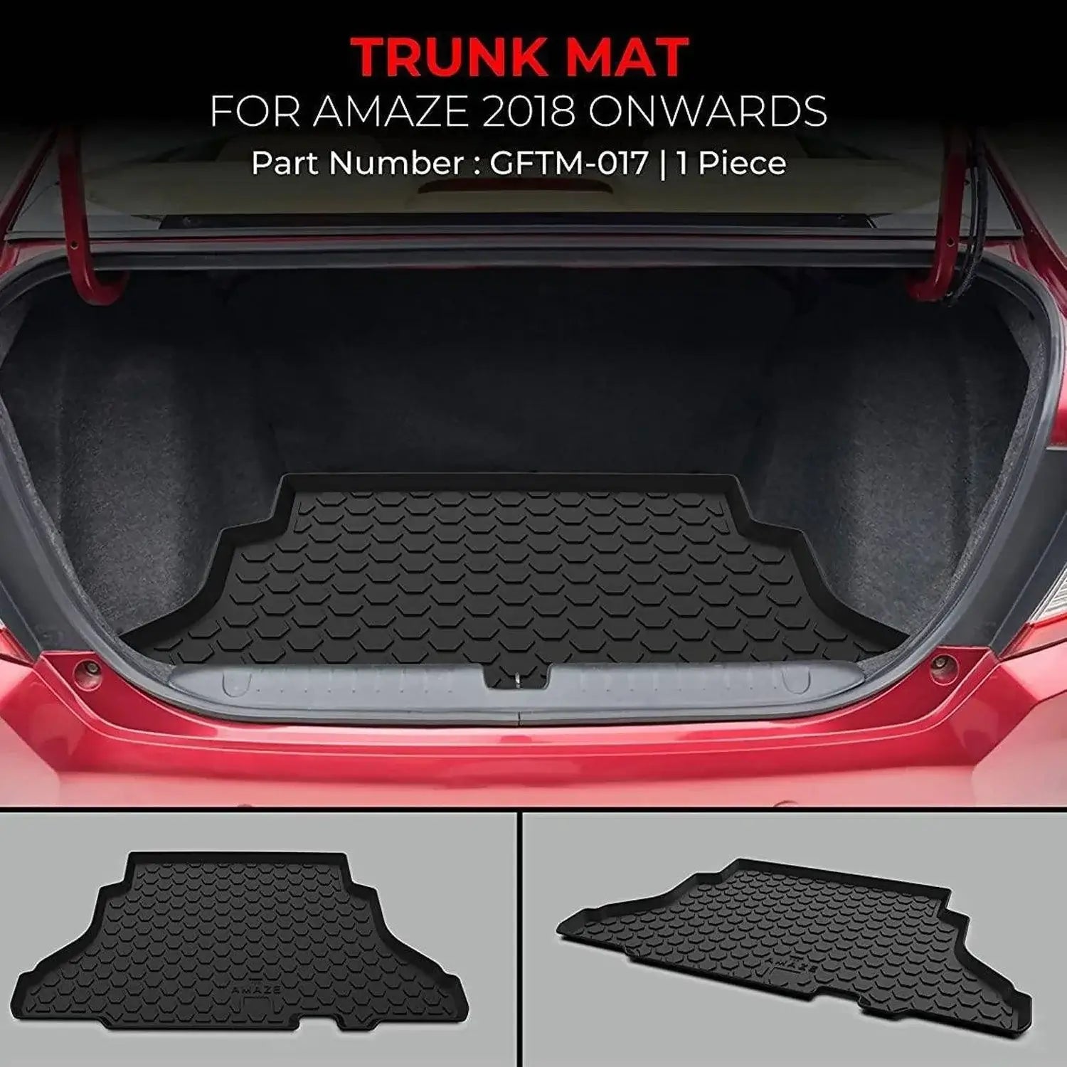 GFX Car TrunkBoot Mat For Honda Amaze (2018-2023)