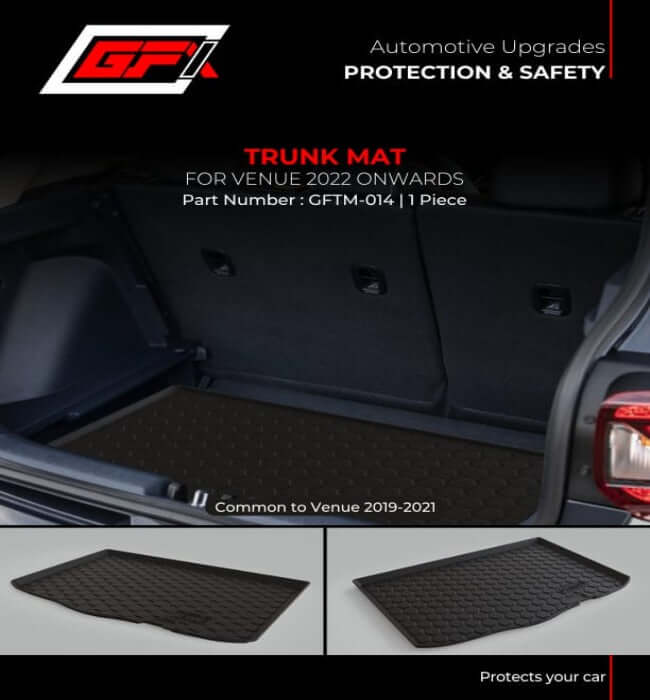 GFX Car Trunk Boot Mat For Hyundai Venue (2019 Onwards)