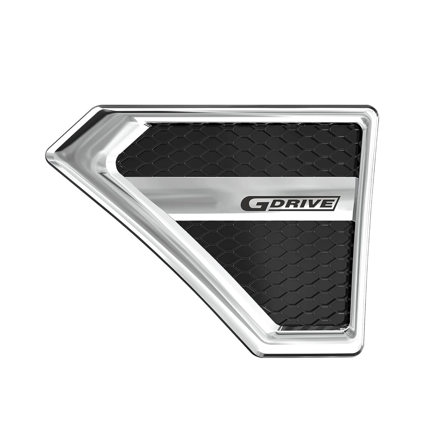 GFX G Drive Air Side Vent Chrome (Universal)(Set of 2 pcs.)