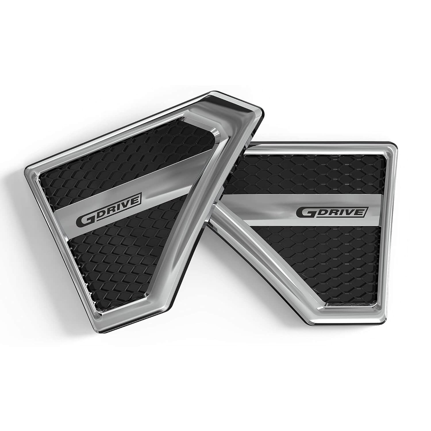 GFX G Drive Air Side Vent Chrome (Universal)(Set of 2 pcs.)