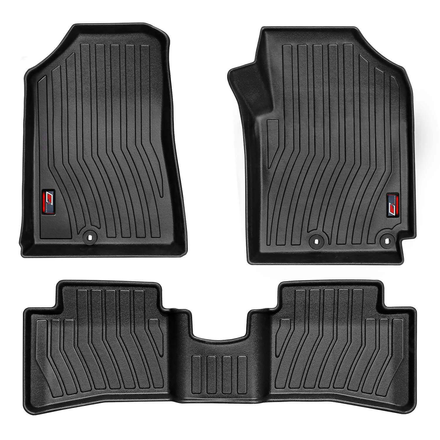 GFX Life Long Car Floor Mats For Hyundai I-20 Elite (2018-2019)