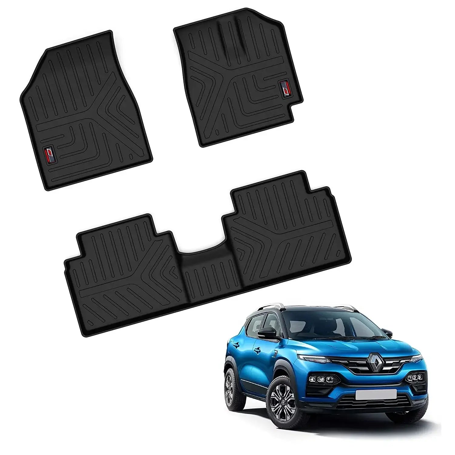 GFX Life Long Car Floor Mats For Renault Kiger (2021 onwards)