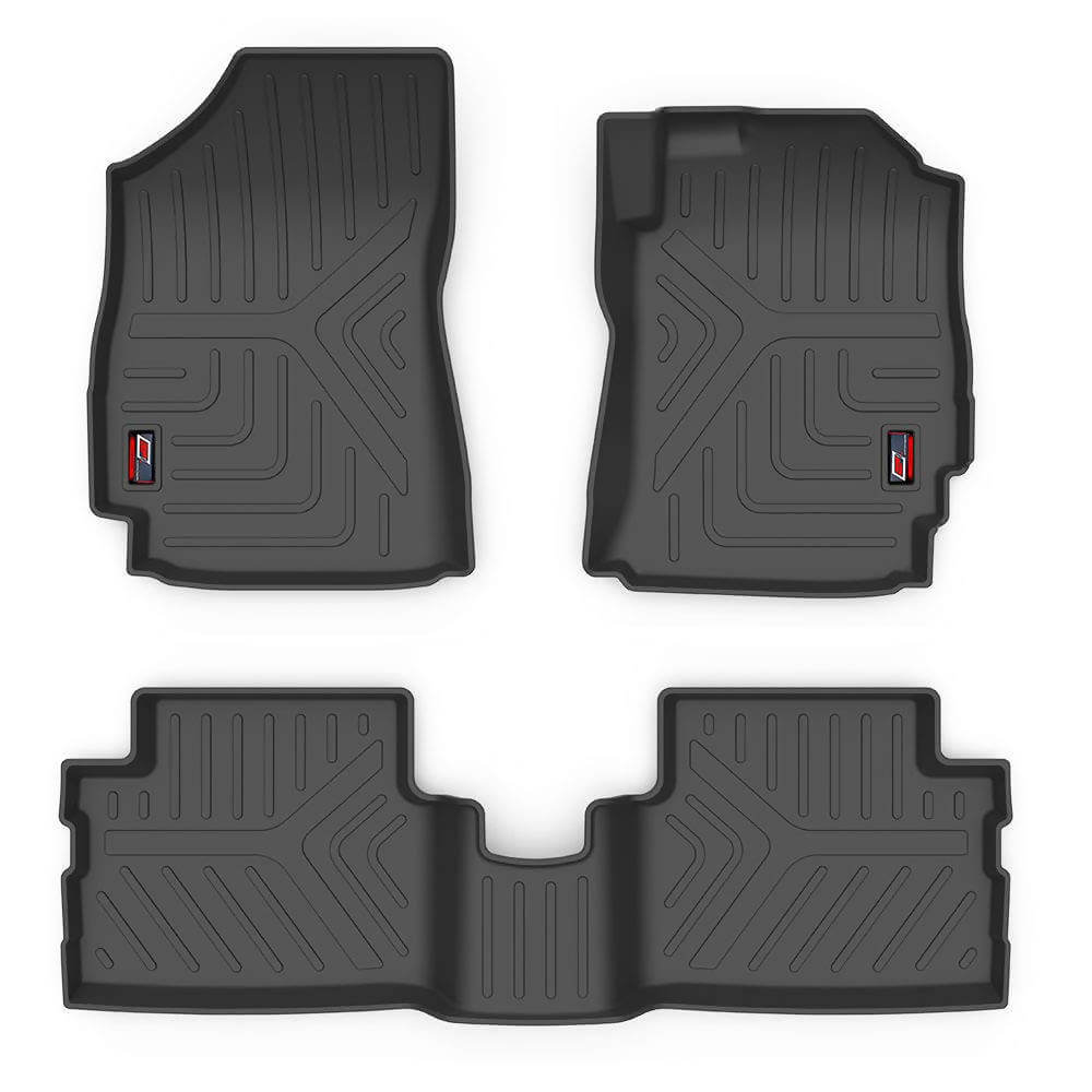 GFX Life Long Car Floor Mats For Tata Nexon (2017-2022)(Black)