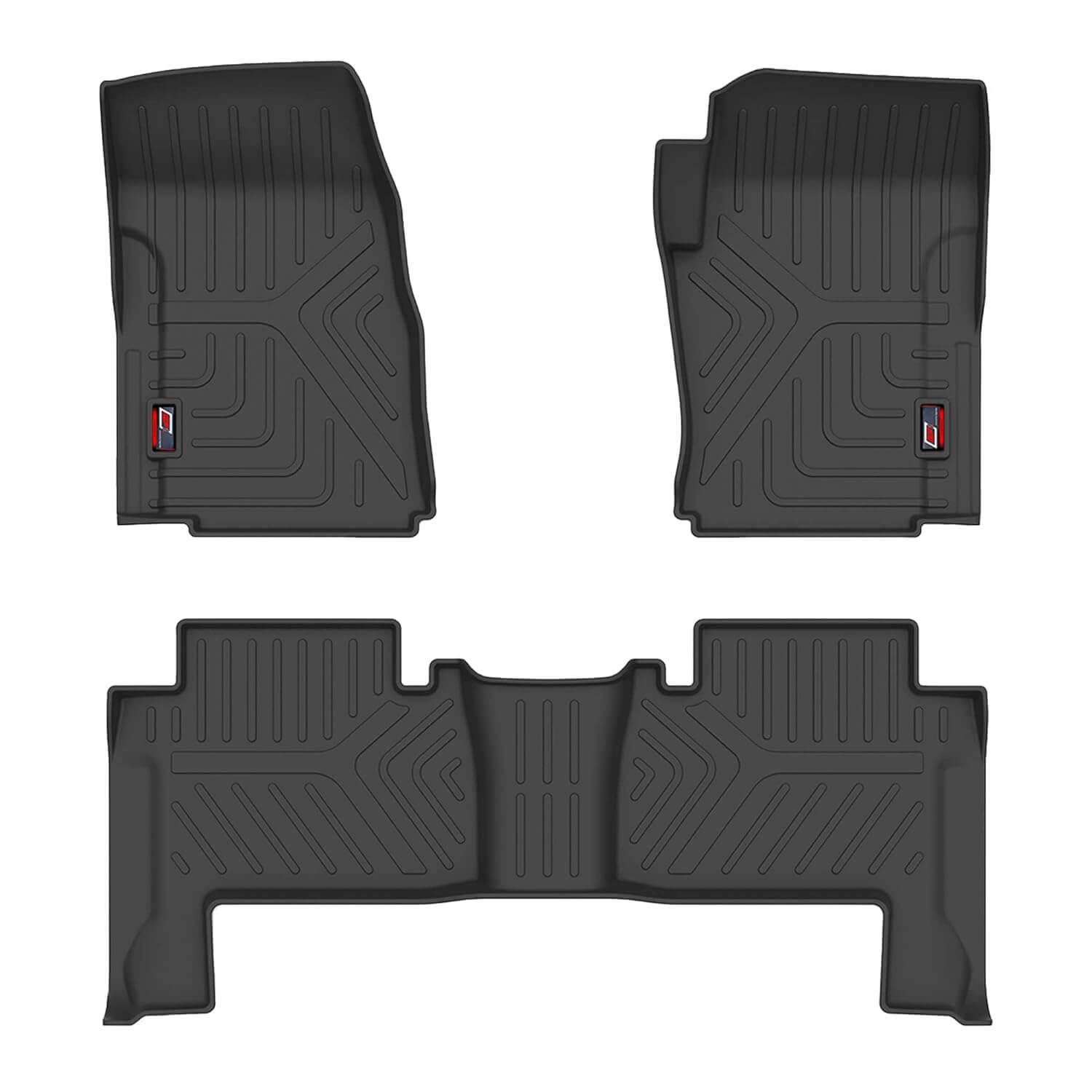 Buy GFX floor mats for Mahindra Scorpio (2014 onwards, set of 3 pcs) in Bangalore