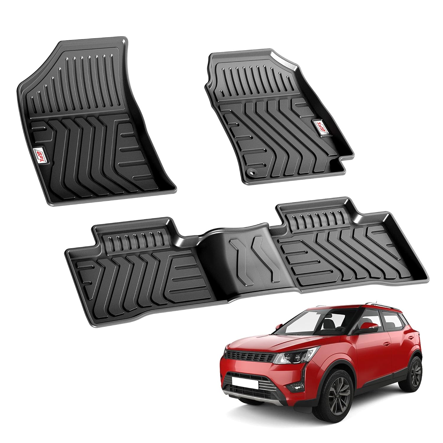 GFX Mahindra XUV 300 (2019 Onwards) Life Long Floor Mats in Bangalore
