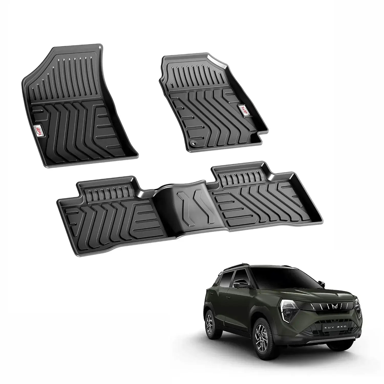 Buy GFX All Weather life long floor mats for Mahindra XUV 3XO 2024 onwards in Bangalore