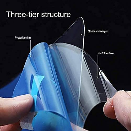 GFX Universal Car Rear-View Mirror Waterproof Anti Fog Rainproof Anti-Water Protective Film Sticker 