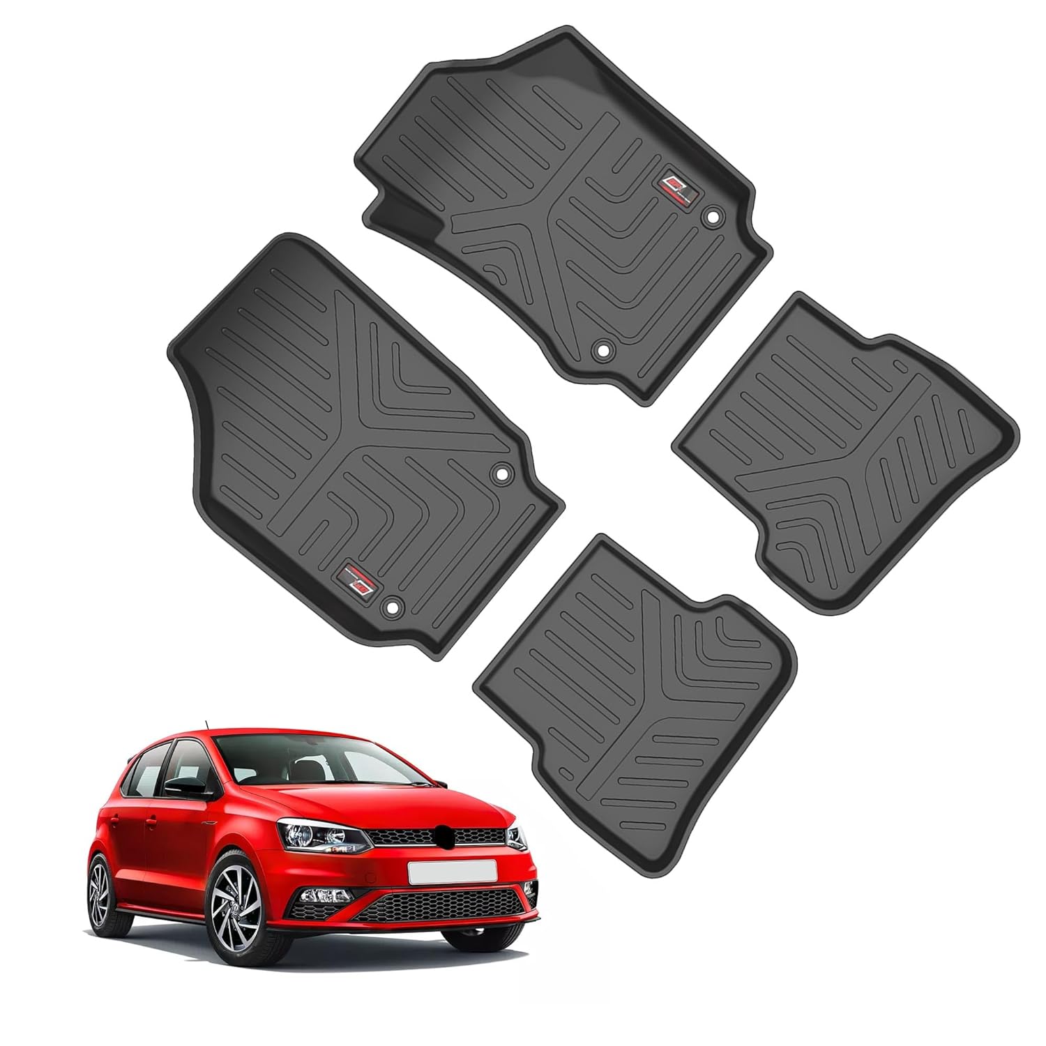 GFX Volkswagen Polo (2009 onwards/Vento 2010 onwards Custom Fit LifeLong TPV Mats in Bangalore