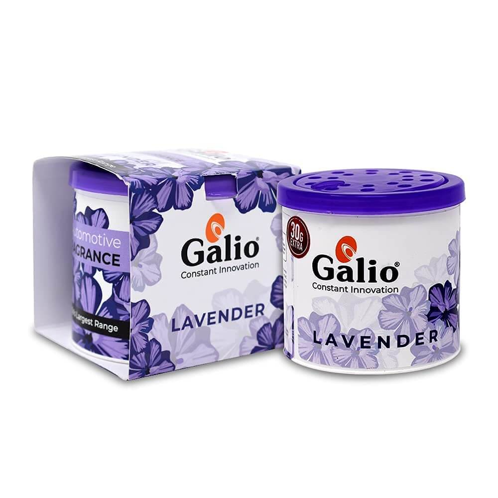 Galio Air Freshener For Car, Home and Office (Lavender, 120g)