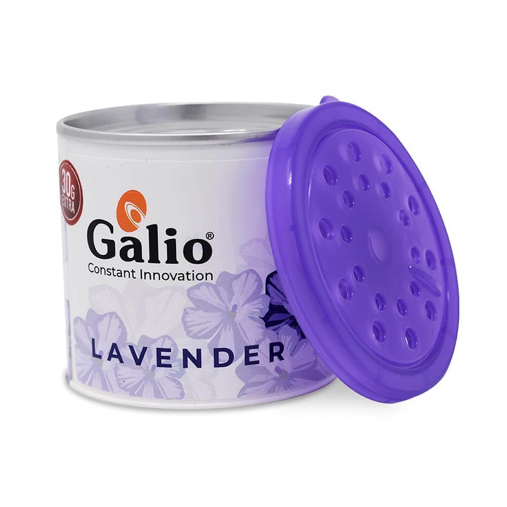 Galio Air Freshener For Car, Home and Office (Lavender, 120g)