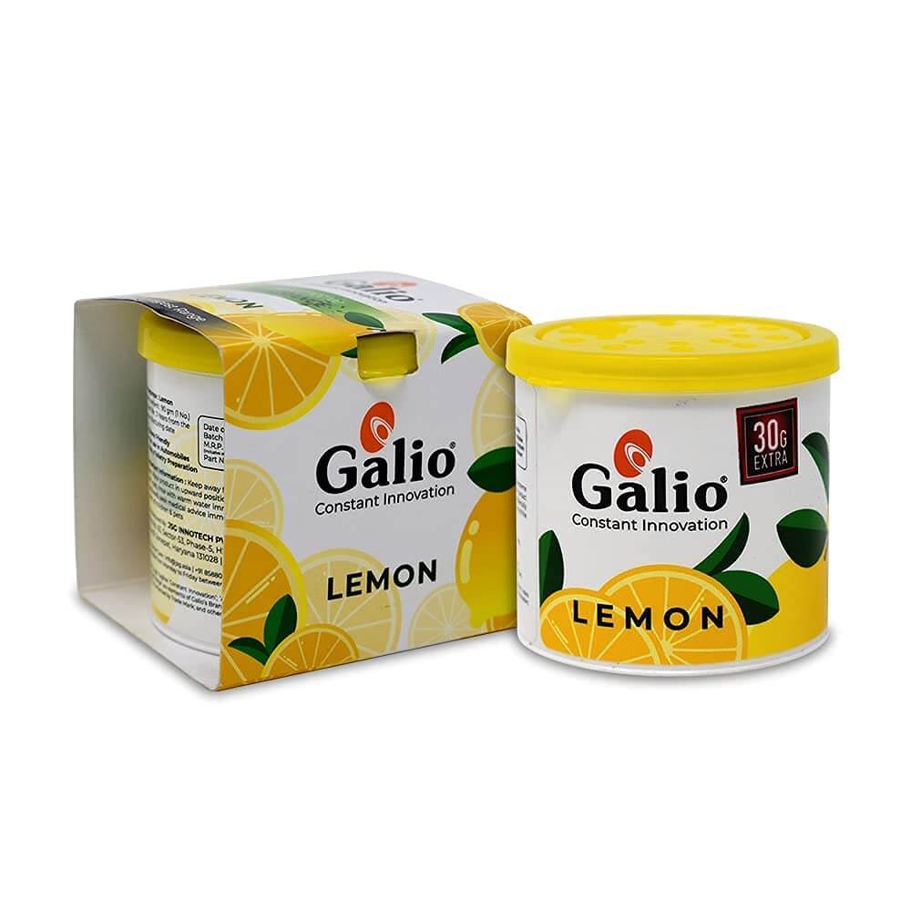 Galio Car Air Freshener/Perfume (Lemon, 120g)