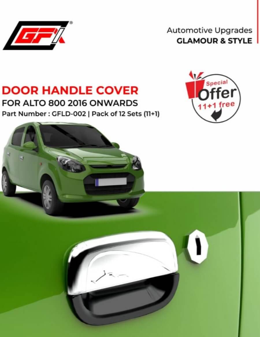 Galio Car Door Handle Cover For Maruti Suzuki Alto 800