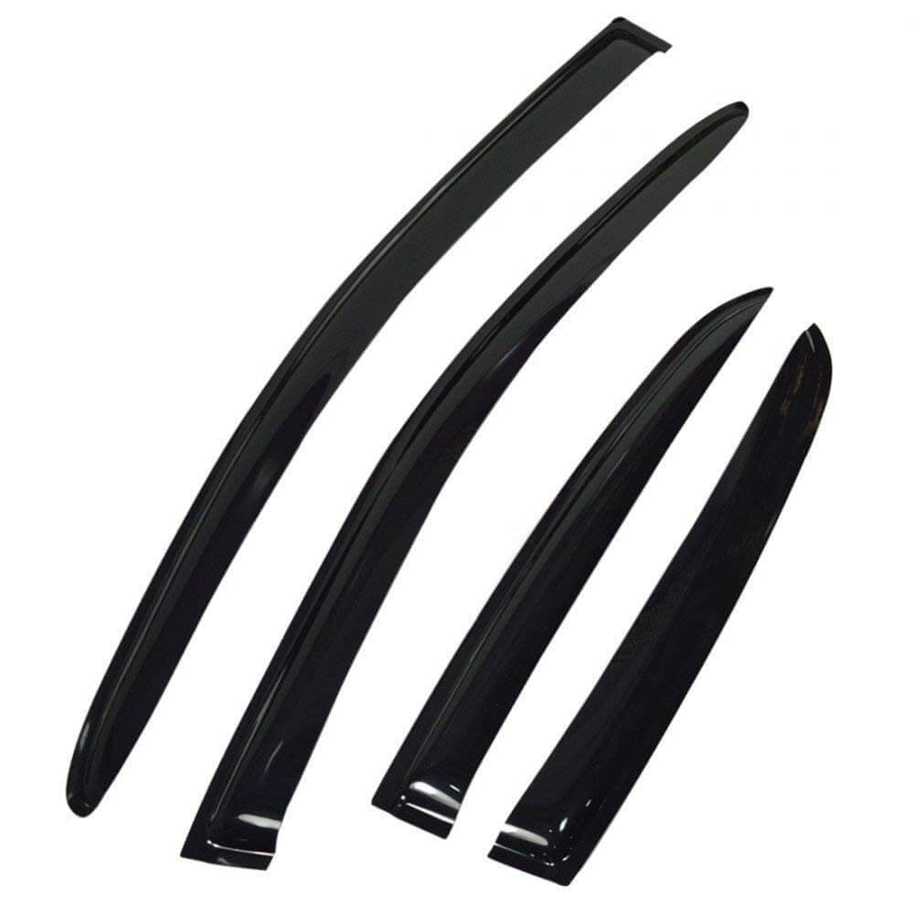 Galio Car Door Wind Visor For Honda Jazz (2015 Onwards)(Set of 4 Pcs.)