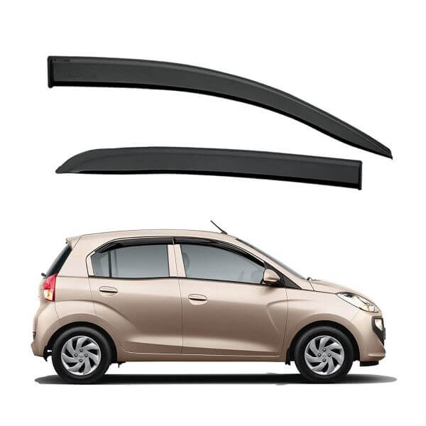 Galio Car Door Wind Visor For Hyundai Santro (2018 onwards)(Set of 4 Pcs.)