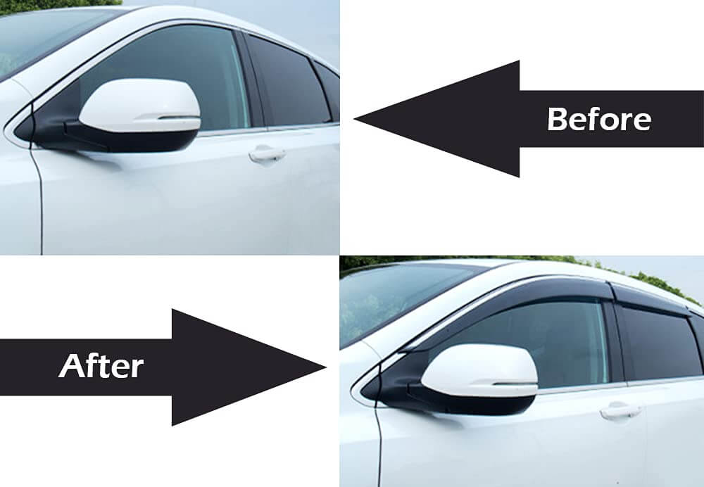 Galio Car Door Wind Visor For Maruti Suzuki Ertiga (2012 To 2023)(Set of 6 pcs.)