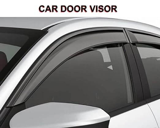 High-quality Galio car door wind visor for Tata Punch (2021 onwards, set of 4 pcs) in Bangalore