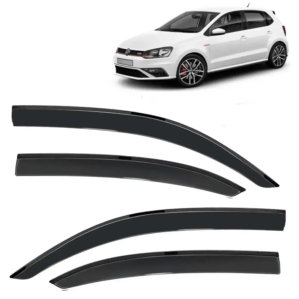 Galio Car Door Wind Visor For Volkswagen Ameo (2016 onwards)(Set of 4 Pcs.)