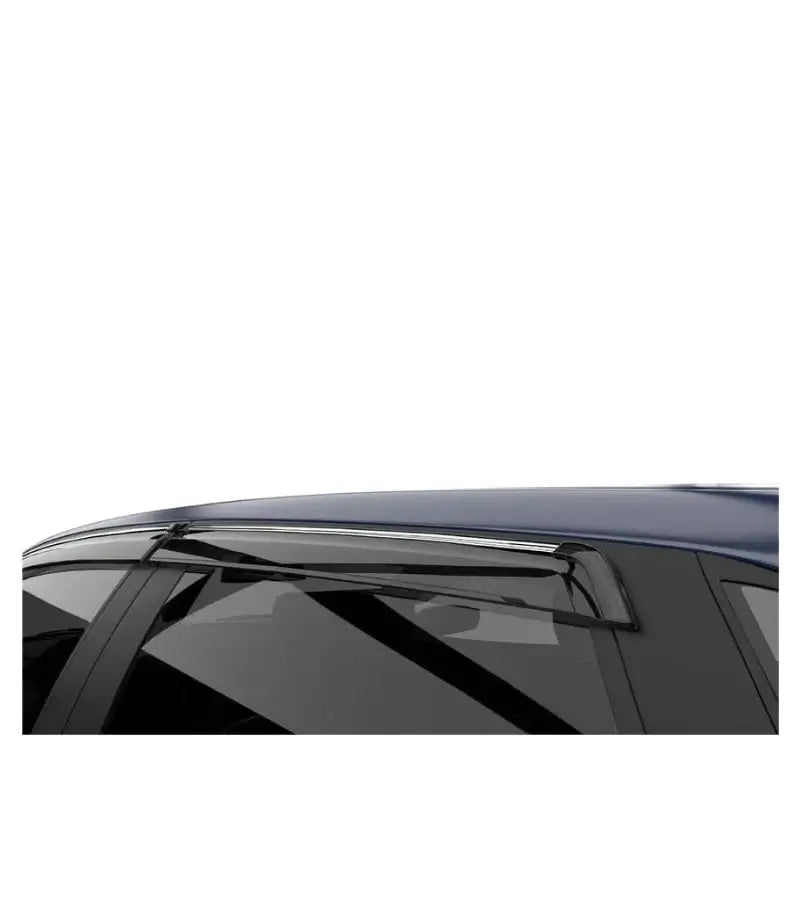 Galio Car Door Wind Visor with Silver Line For Maruti Suzuki Baleno (2015 onwards)