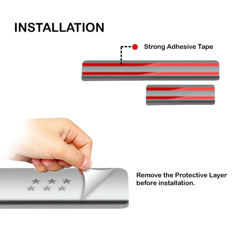 Galio Car Footsteps Sill Guard For Toyota Rumion 