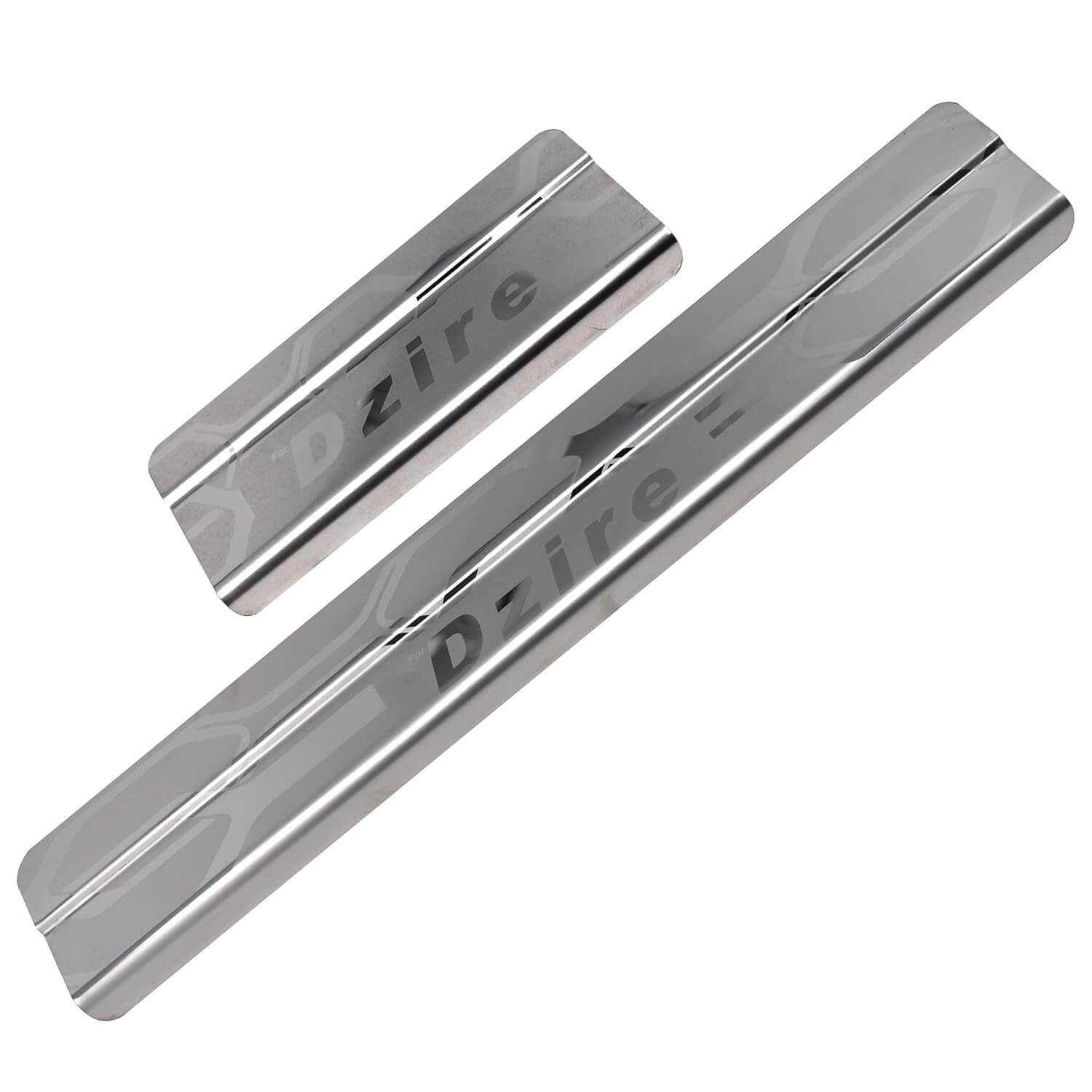 Durable Stainless Steel Scuff Plate Set for Maruti Suzuki Dzire (2017 and Newer) in Bangalore