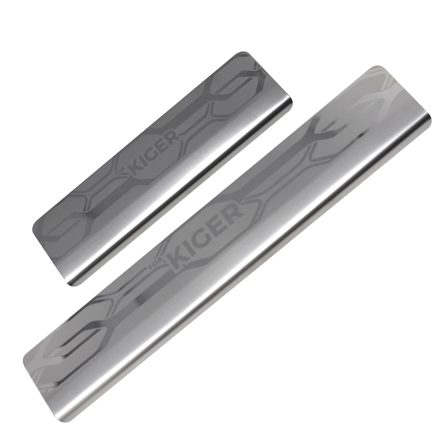 Galio Stainless Steel Sill Plate Scuff Guards for Renault Kiger 2021