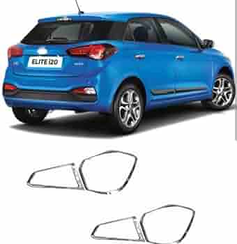 Galio Tail Lamp Garnish Cover For Hyundai I-20 Elite (2018 Onwards)(Set of 4 Pcs.)