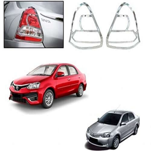 Galio Tail Lamp Garnish Cover For Toyota Etios (2010 Onwards)(Set of 2 pcs.)