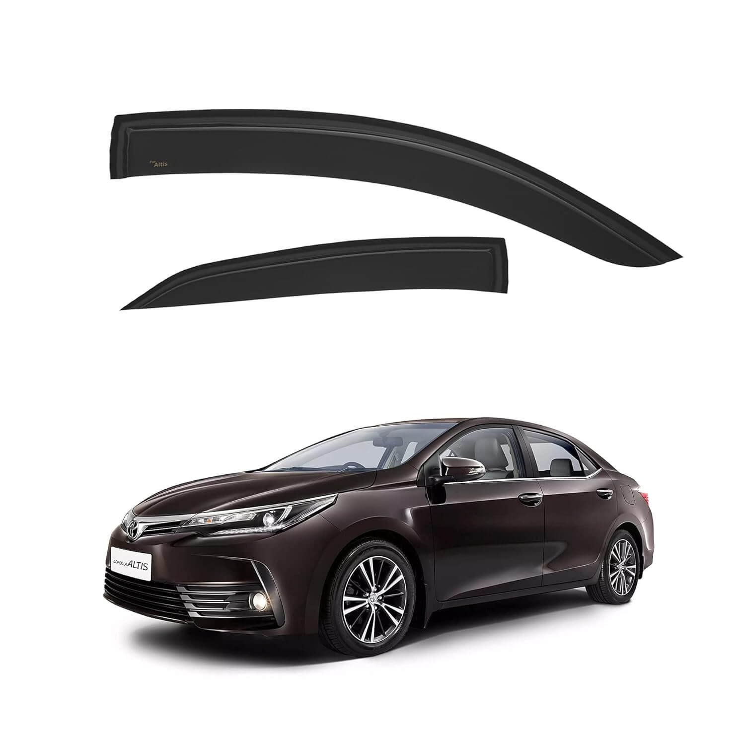 Galio car door wind visor for Toyota Altis in Bangalore