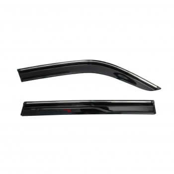 Galio premium car door wind visor with silver line for Mahindra Scorpio N (2022 onwards, set of 4 pcs) in Bangalore