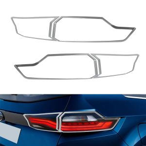 Galio Chrome Tail Lamp Garnish For Tata Safari (2021 Onwards)(Set of 4 pcs.)