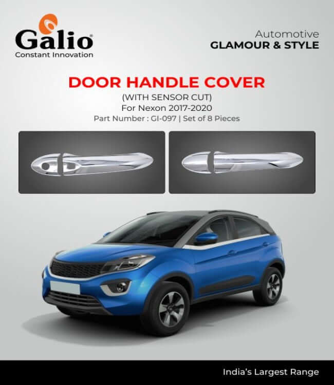 Galio door handle cover with sensor cut for Tata Nexon in Bangalore
