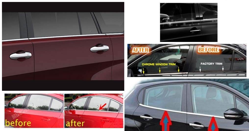 Buy Harrier window frame garnish accessories in Bangalore