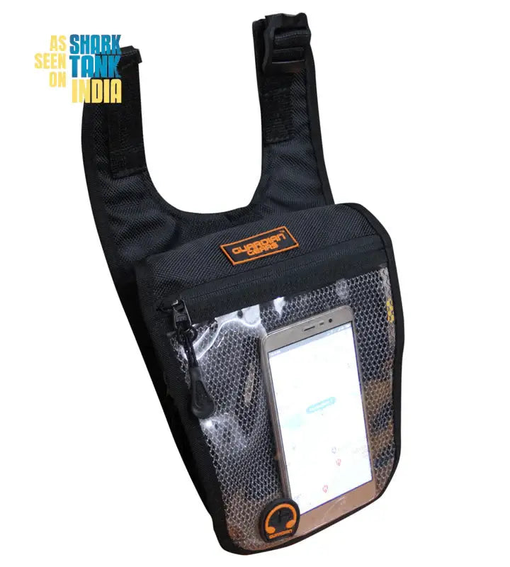 Guardian Gears Wolverine universal tank pouch with rain cover for bikers in Bangalore