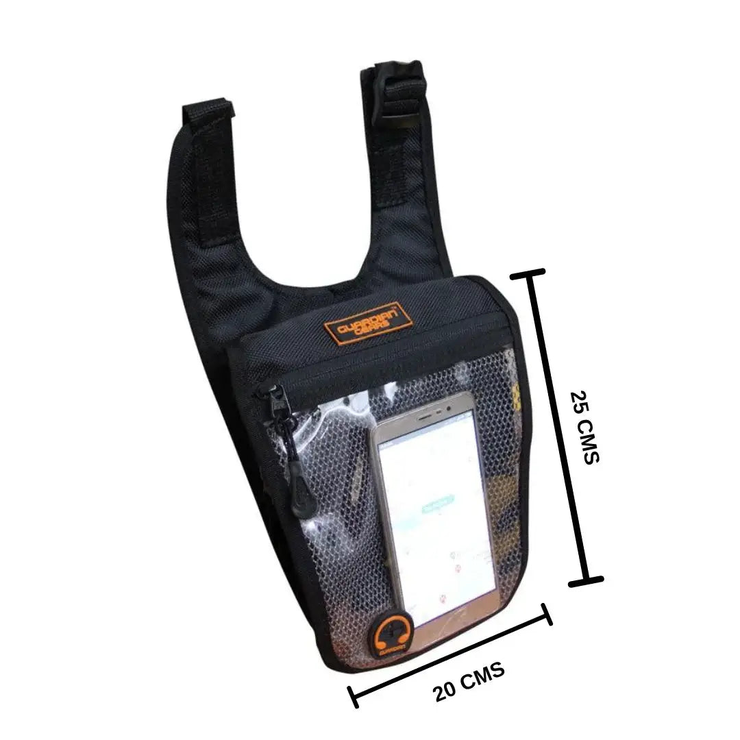 Buy Guardian Gears Wolverine tank pouch with rain cover for motorcycles in Bangalore